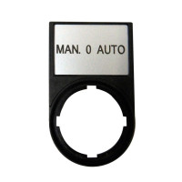 MM216501-- Schild+Träger Anzeige: MAN 0 AUTO...