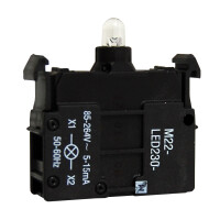 MM216563-- LED 85-264V AC weiss Front Befehls- und...