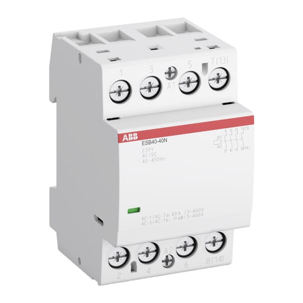 ABB Installationsschütz 40A, ESB40-40N-01, 1SAE341111R0140