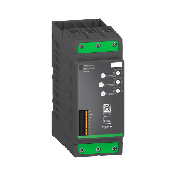 Schneider Electric ATS130, Softstarter, Sanftanläufer, Sanftstarter, 55kW, 105A, 400V, IP20, ATS130N2C11LT