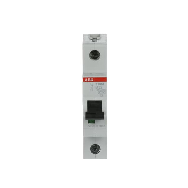 S201M-B32, 2CDS271001R0325, ABB Sicherungsschalter, LSS, S200M, Leitungsschutzschalter B-Char., 10 kA, 32 A, 1P