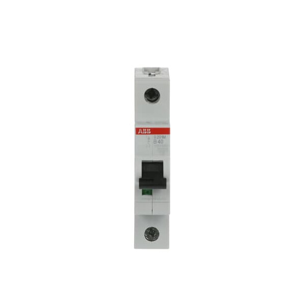 S201M-B40, 2CDS271001R0405, ABB Sicherungsschalter, LSS, S200M, Leitungsschutzschalter B-Char., 10 kA, 40 A, 1P