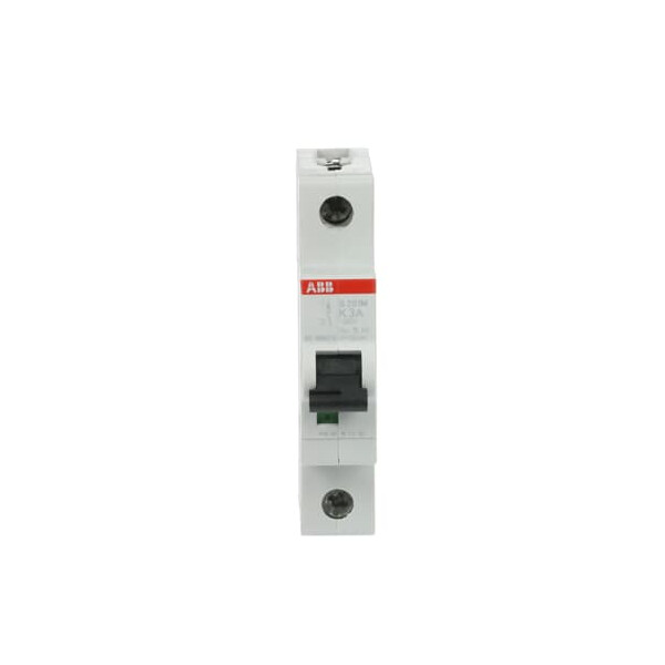 S201M-K3, 2CDS271001R0317, ABB Sicherungsschalter, LSS, S200M, Leitungsschutzschalter K-Char., 10 kA, 3 A, 1P