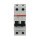 S202M-B13, 2CDS272001R0135, ABB Sicherungsschalter, LSS, S200M, Leitungsschutzschalter B-Char., 10 kA, 13 A, 2P