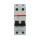 S202M-B16, 2CDS272001R0165, ABB Sicherungsschalter, LSS, S200M, Leitungsschutzschalter B-Char., 10 kA, 16 A, 2P