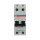 S202M-B20, 2CDS272001R0205, ABB Sicherungsschalter, LSS, S200M, Leitungsschutzschalter B-Char., 10 kA, 20 A, 2P