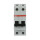 S202M-B32, 2CDS272001R0325, ABB Sicherungsschalter, LSS, S200M, Leitungsschutzschalter B-Char., 10 kA, 32 A, 2P