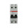 S202M-B63, 2CDS272001R0635, ABB Sicherungsschalter, LSS, S200M, Leitungsschutzschalter B-Char., 10 kA, 63 A, 2P