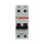 S202M-C0.5, 2CDS272001R0984, ABB Sicherungsschalter, LSS, S200M, Leitungsschutzschalter C-Char., 10 kA, 0.5 A, 2P