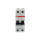 S202M-C1, 2CDS272001R0014, ABB Sicherungsschalter, LSS, S200M, Leitungsschutzschalter C-Char., 10 kA, 1 A, 2P