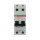 S202M-C2, 2CDS272001R0024, ABB Sicherungsschalter, LSS, S200M, Leitungsschutzschalter C-Char., 10 kA, 2 A, 2P