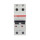 S202M-C10, 2CDS272001R0104, ABB Sicherungsschalter, LSS, S200M, Leitungsschutzschalter C-Char., 10 kA, 10 A, 2P