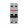 S202M-C20, 2CDS272001R0204, ABB Sicherungsschalter, LSS, S200M, Leitungsschutzschalter C-Char., 10 kA, 20 A, 2P