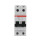 S202M-C63, 2CDS272001R0634, ABB Sicherungsschalter, LSS, S200M, Leitungsschutzschalter C-Char., 10 kA, 63 A, 2P