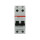 S202M-K10, 2CDS272001R0427, ABB Sicherungsschalter, LSS, S200M, Leitungsschutzschalter K-Char., 10 kA, 10 A, 2P
