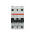 S203M-B10, 2CDS273001R0105, ABB Sicherungsschalter, LSS, S200M, Leitungsschutzschalter B-Char., 10 kA, 10 A, 3P
