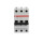 S203M-C4, 2CDS273001R0044, ABB Sicherungsschalter, LSS, S200M, Leitungsschutzschalter C-Char., 10 kA, 4 A, 3P