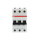 S203M-K4, 2CDS273001R0337, ABB Sicherungsschalter, LSS, S200M, Leitungsschutzschalter K-Char., 10 kA, 4 A, 3P