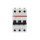S203M-K10, 2CDS273001R0427, ABB Sicherungsschalter, LSS, S200M, Leitungsschutzschalter K-Char., 10 kA, 10 A, 3P