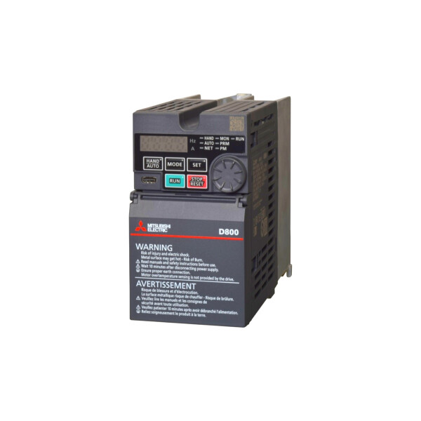 Mitsubishi FR-D800, FR-D840, Frequenzumrichter, Frequenzumformer, Inverter, 400V, 3-phasig, IP20, Profinet, 1,5kW